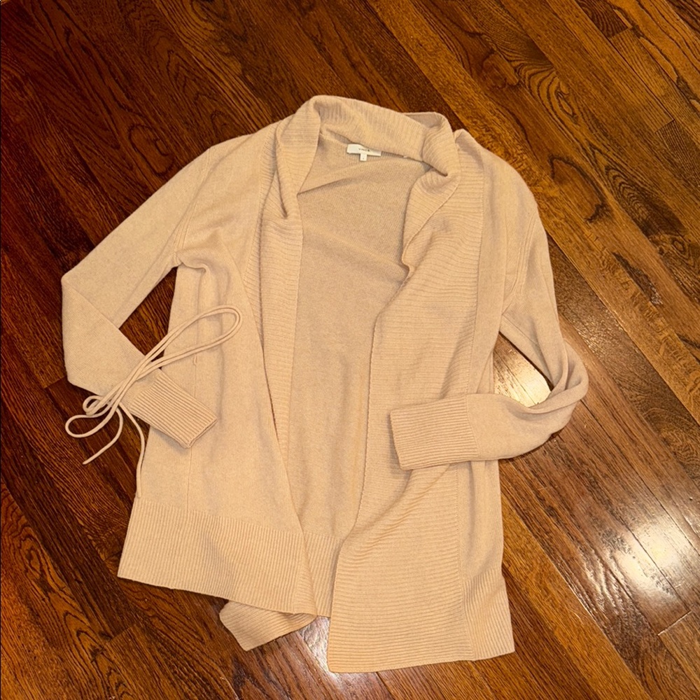 Vince Beige cream small wool/cashmere Knit Cardigan